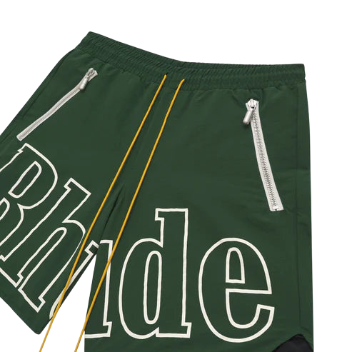 Bermuda Rhude Court Logo Verde