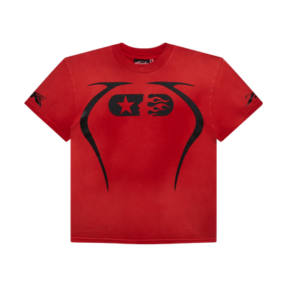 Hellstar Warm Up T-Shirt Vermelha
