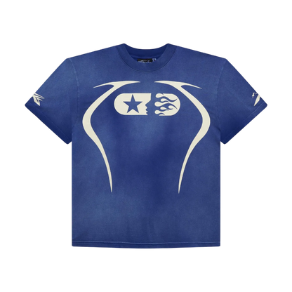 Hellstar Warm Up T-Shirt Azul
