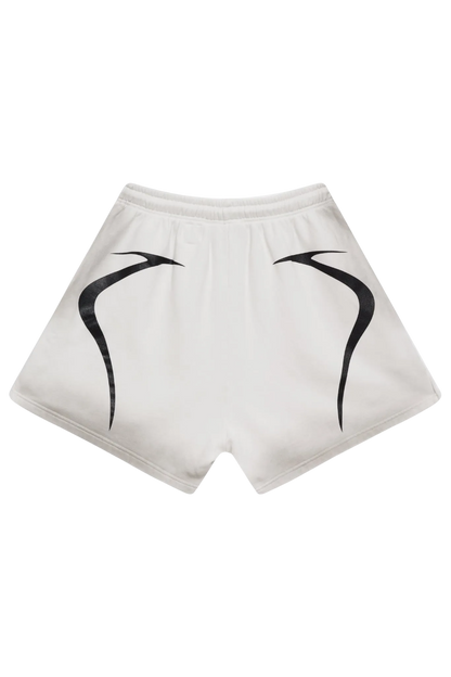 Hellstar Warm Up Shorts Branco