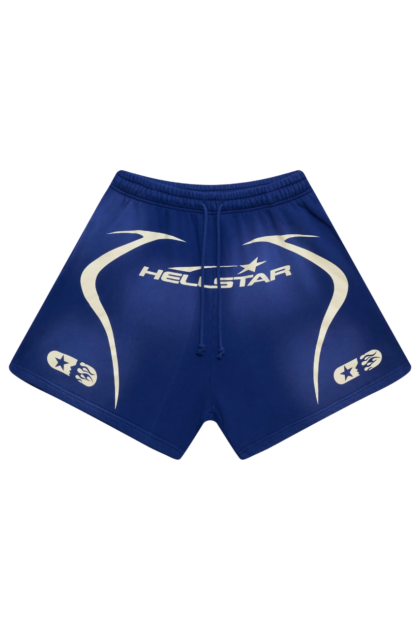 Hellstar Warm Up Shorts Azul