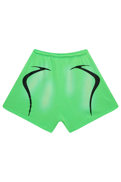 Hellstar Warm Up Shorts Verde
