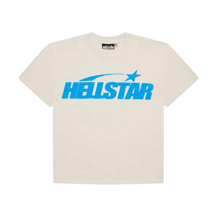 Camiseta Hellstar Classic T-Shirt Branca/Azul