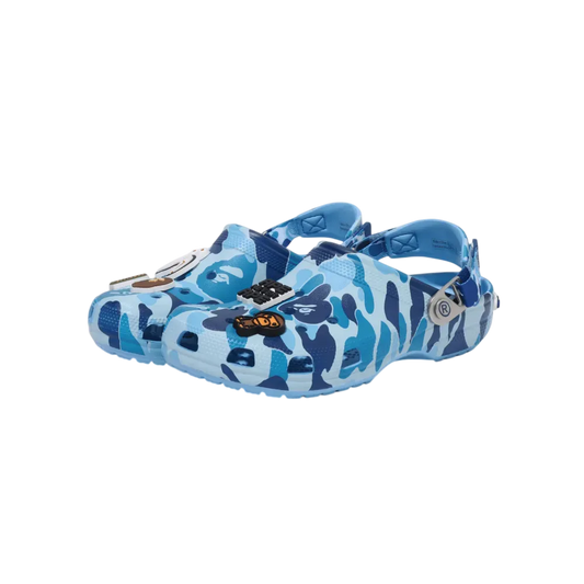 Crocs x Bape Classic Clog Camo Blue