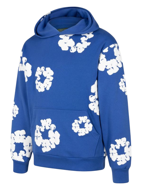 Conjunto Moletom The Cotton Wreath Denim Tears Azul