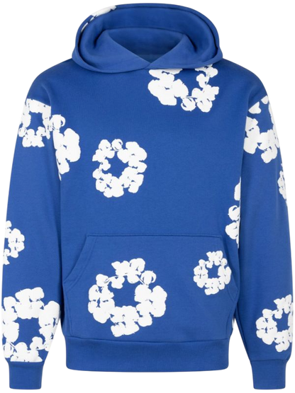 Conjunto Moletom The Cotton Wreath Denim Tears Azul