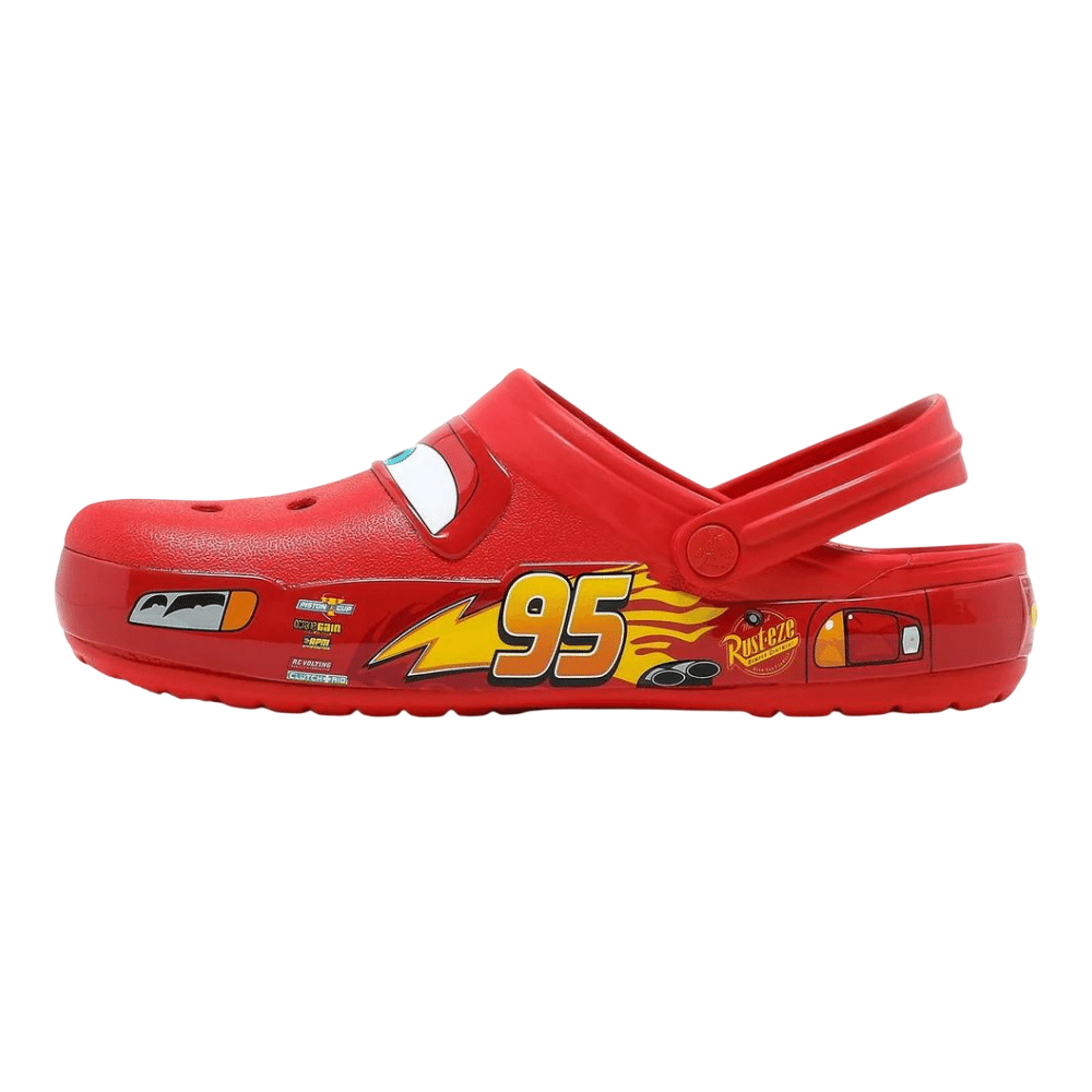 Sandália Crocs x Carros Relâmpago McQueen Classic Clog