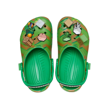 Sandália Crocs x Minecraft Classic Clog Verde