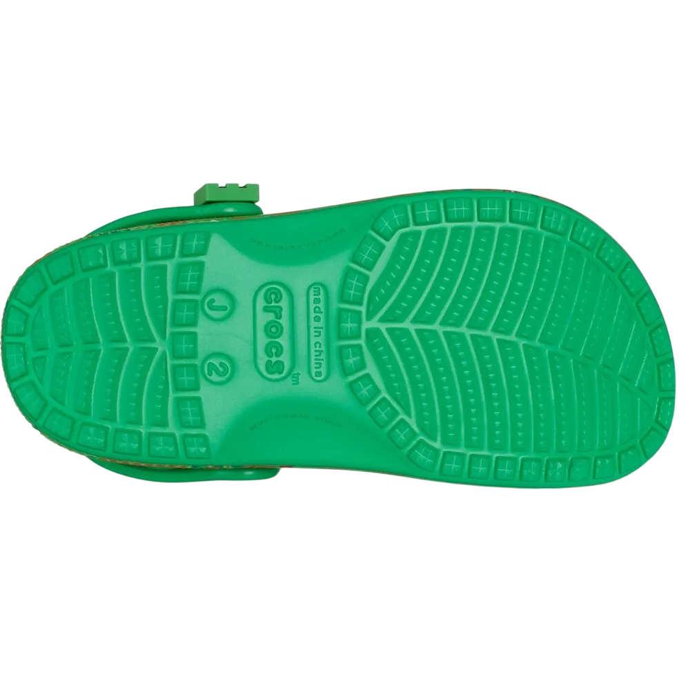 Sandália Crocs x Minecraft Classic Clog Verde