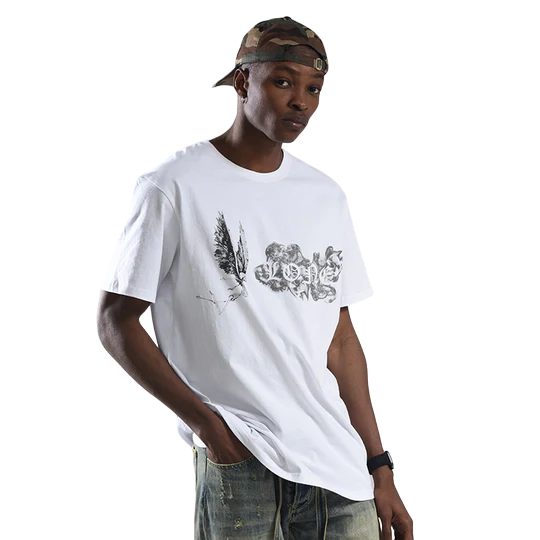 Camiseta Vlone Smoke Angel Branca