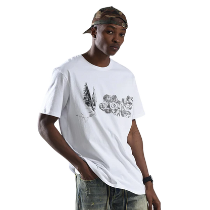 Camiseta Vlone Smoke Angel Branca