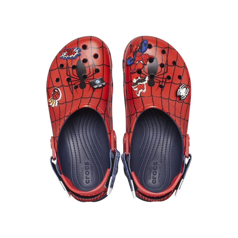 Sandália Crocs x Homem Aranha Classic Clog Infantil