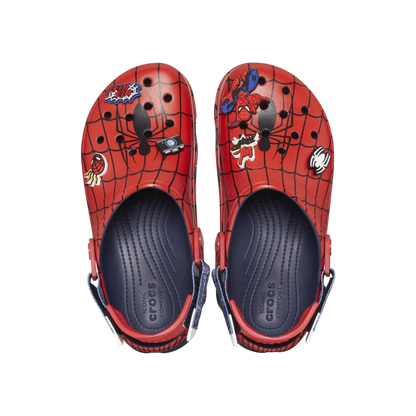 Sandália Crocs x Homem Aranha Classic Clog Infantil