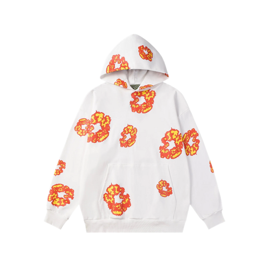 Moletom The Cotton Wreath Denim Tears x Offset Branco
