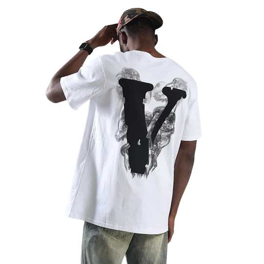 Camiseta Vlone Smoke Angel Branca