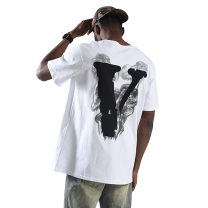 Camiseta Vlone Smoke Angel Branca