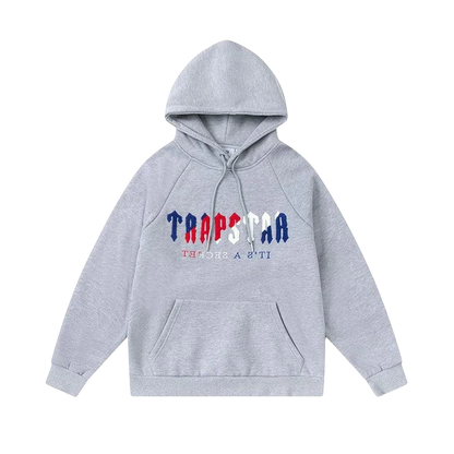 Moletom Trapstar Chenille Decoded Hoodie Cinza