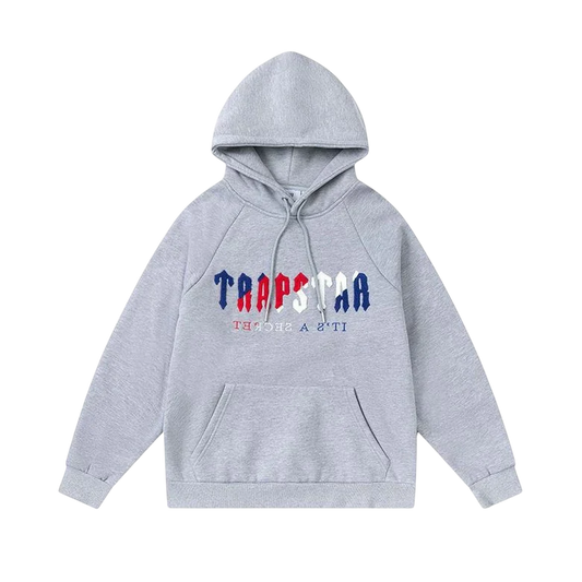 Moletom Trapstar Chenille Decoded Hoodie Cinza