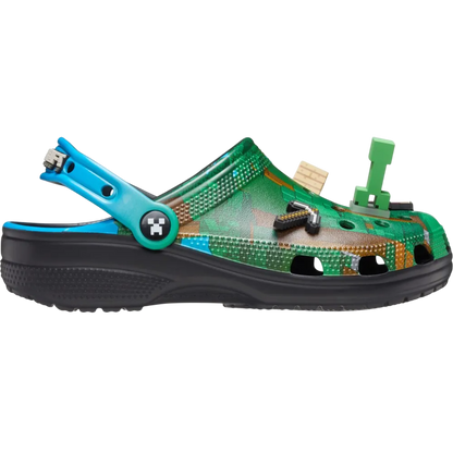 Sandália Crocs x Minecraft Classic Clog Infantil