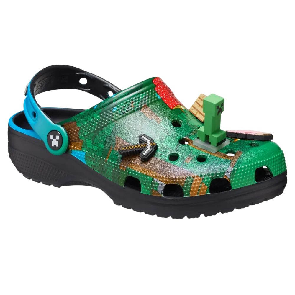 Sandália Crocs x Minecraft Classic Clog Infantil
