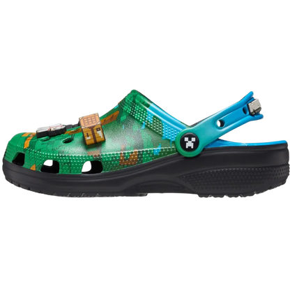 Sandália Crocs x Minecraft Classic Clog Infantil
