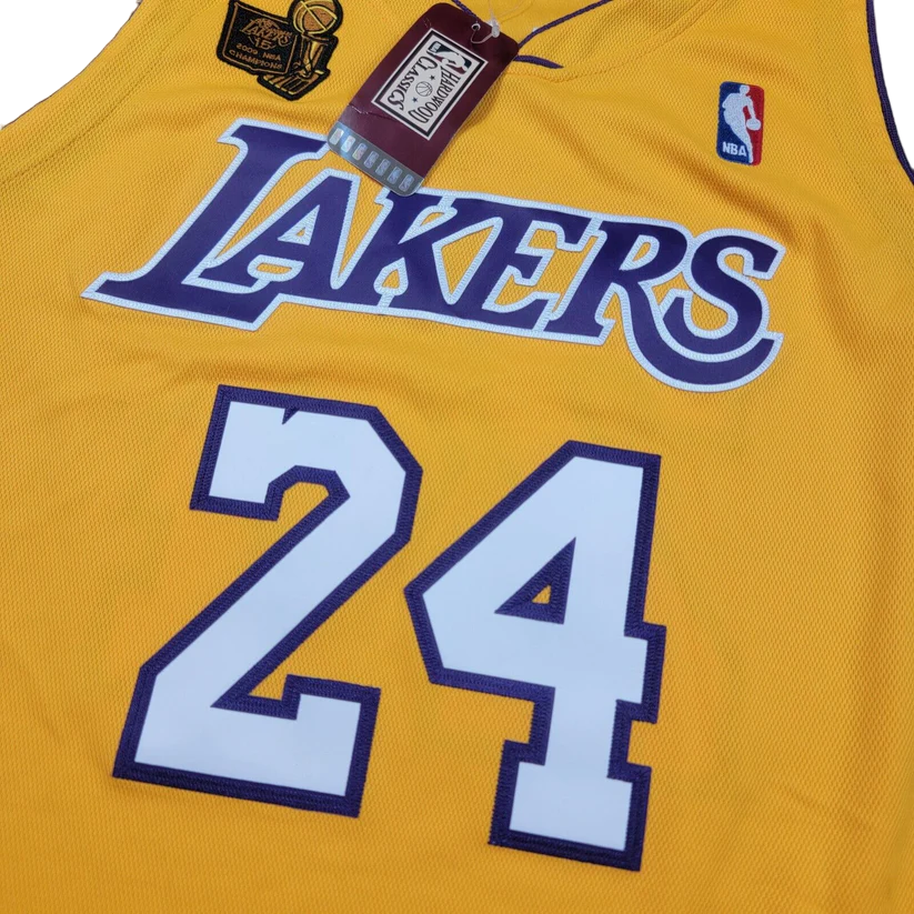 Camiseta Regata Nba Kobe Briant Lakers Amarela