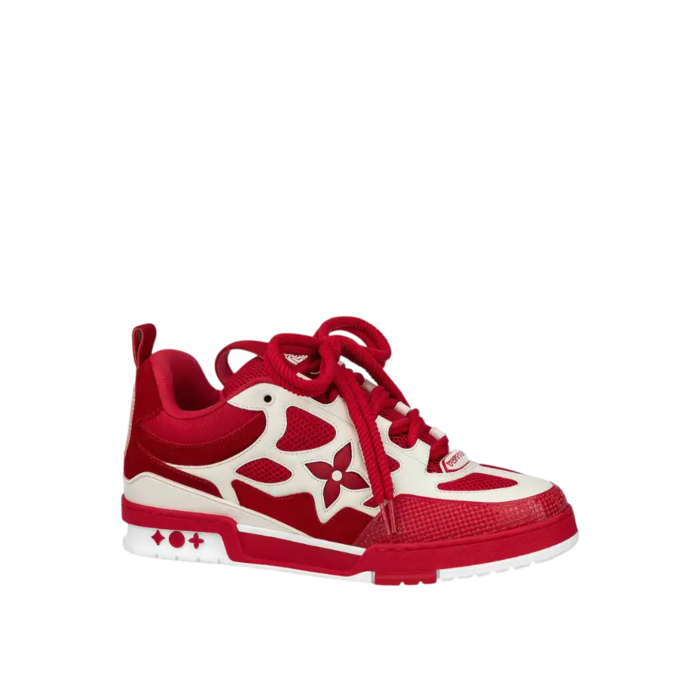 Tênis Louis Vuitton LV Skate Vermelho
