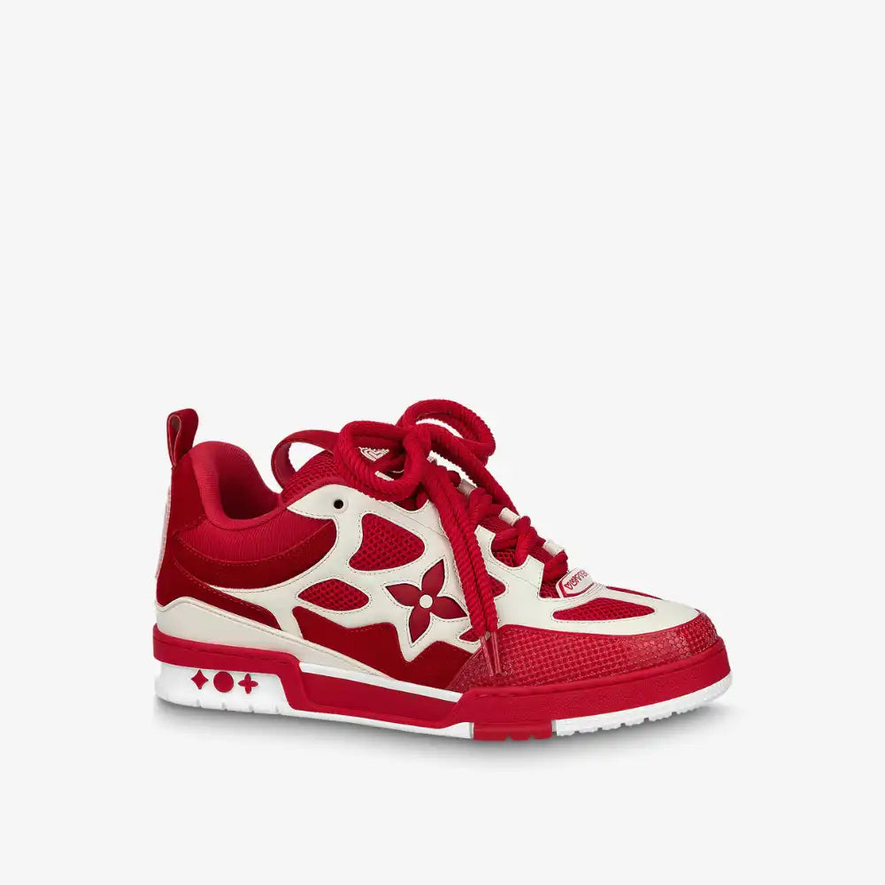 Tênis Louis Vuitton LV Skate Vermelho