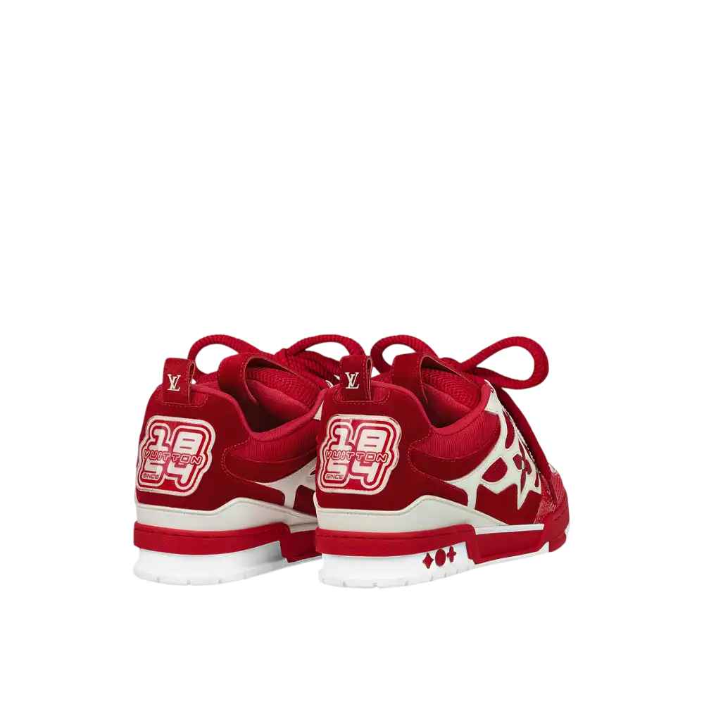 Tênis Louis Vuitton LV Skate Vermelho