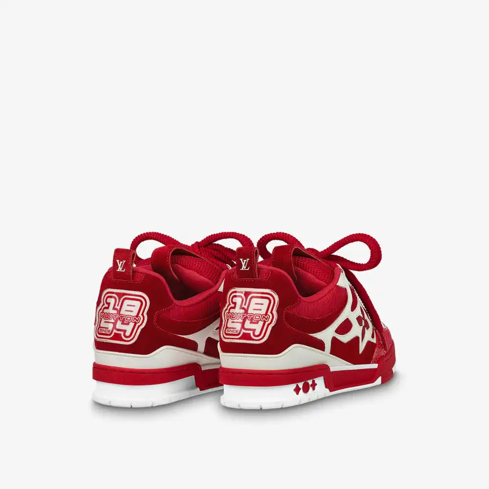 Tênis Louis Vuitton LV Skate Vermelho