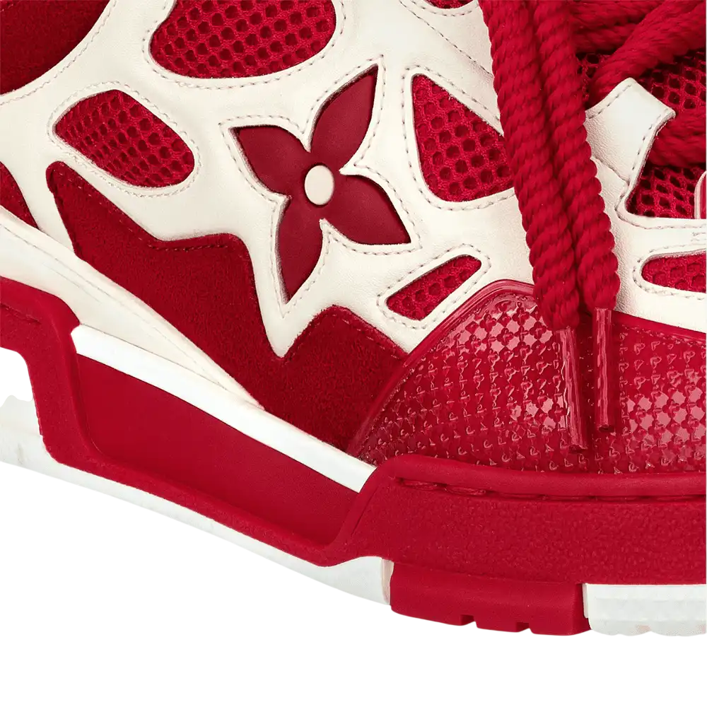 Tênis Louis Vuitton LV Skate Vermelho