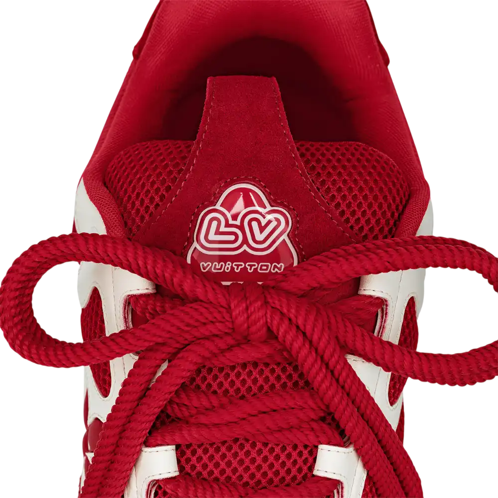 Tênis Louis Vuitton LV Skate Vermelho
