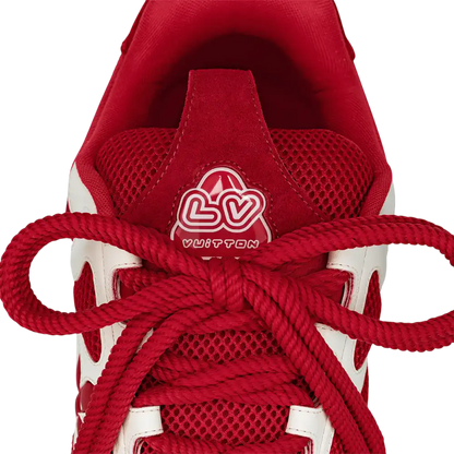 Tênis Louis Vuitton LV Skate Vermelho