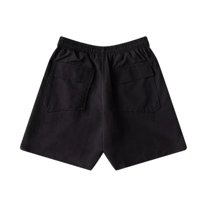 Bermuda Rhude Court Logo Preta