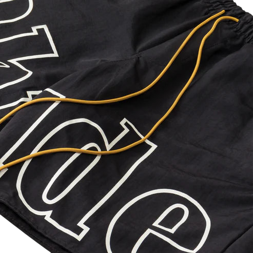 Bermuda Rhude Court Logo Preta