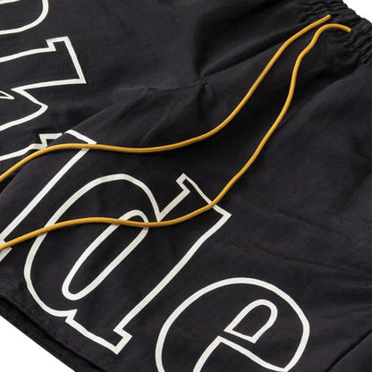 Bermuda Rhude Court Logo Preta