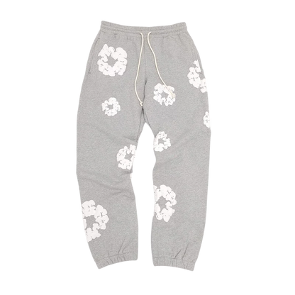 Calça Moletom The Cotton Wreath Denim Tears Cinza
