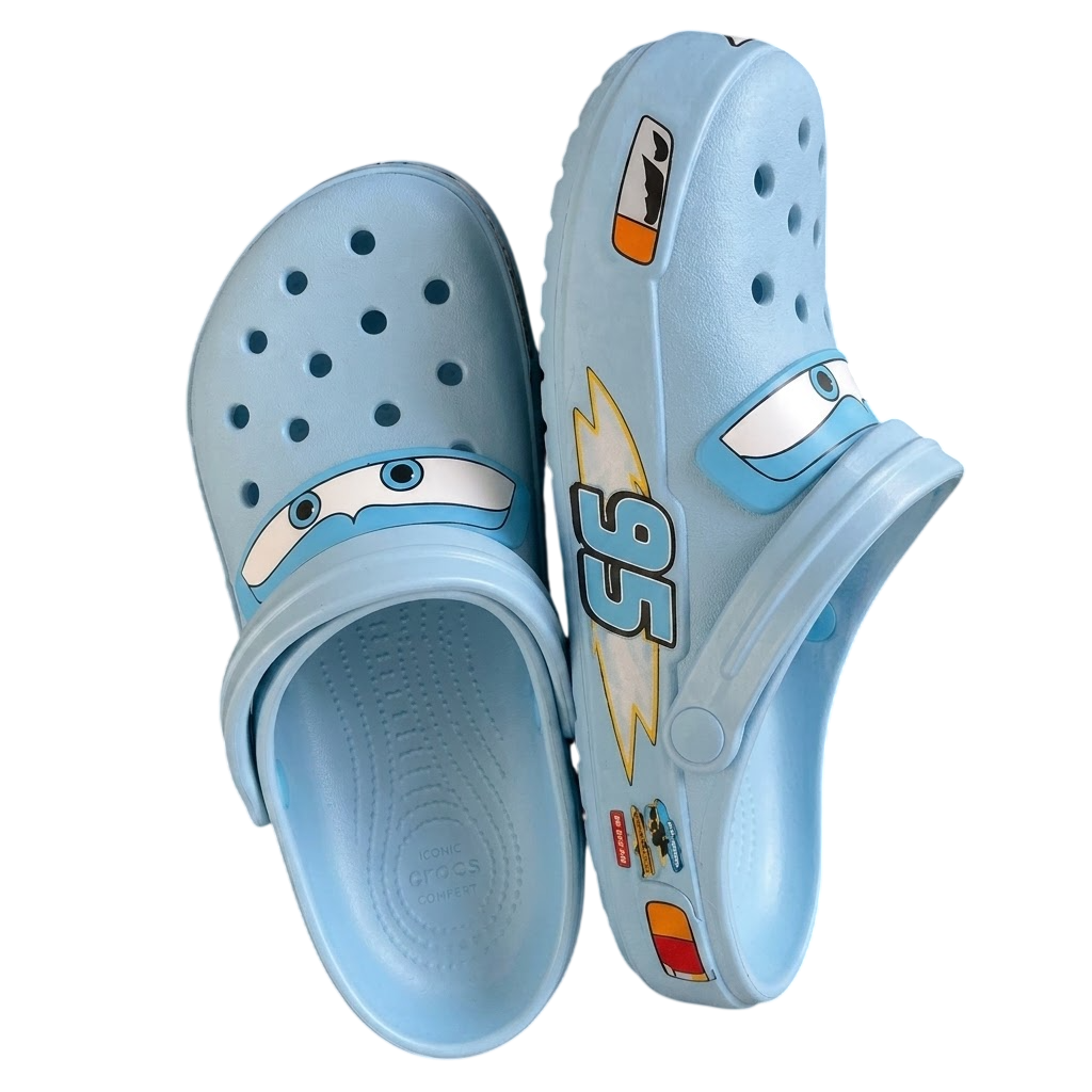 Sandália Crocs x Carros Dinoco Classic