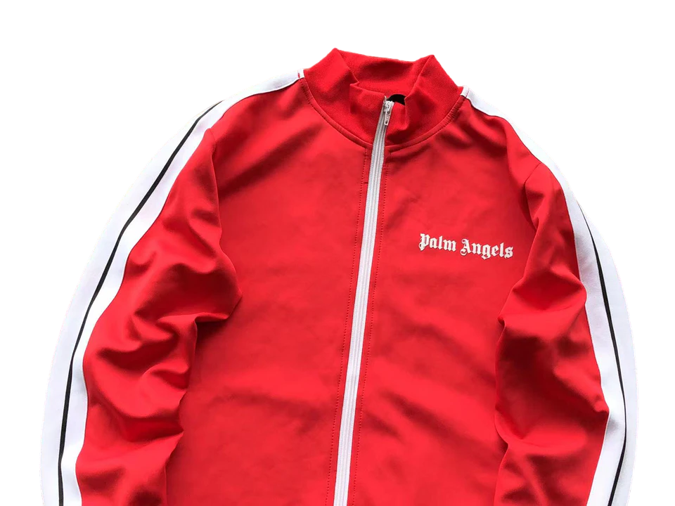 Conjunto Palm Angels Logo Tracksuit Vermelho