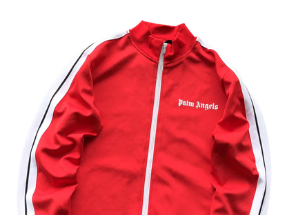 Conjunto Palm Angels Logo Tracksuit Vermelho