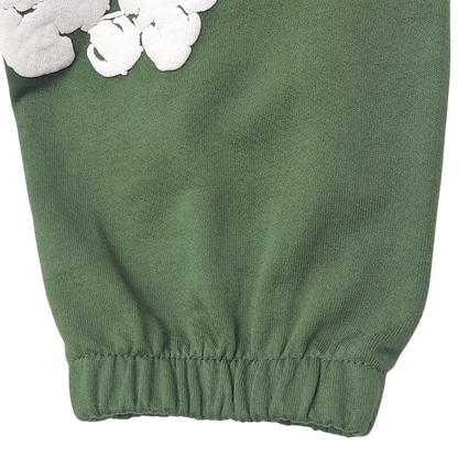 Calça Moletom The Cotton Wreath Denim Tears Verde