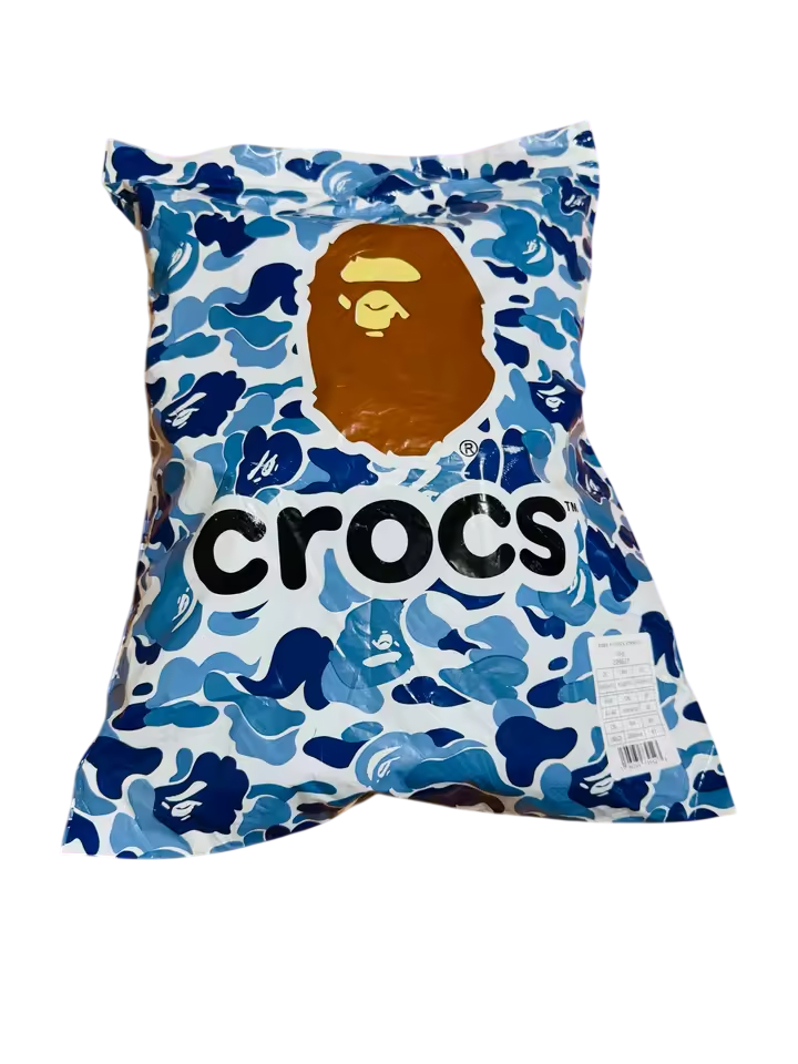 Crocs x Bape Classic Clog Camo Blue