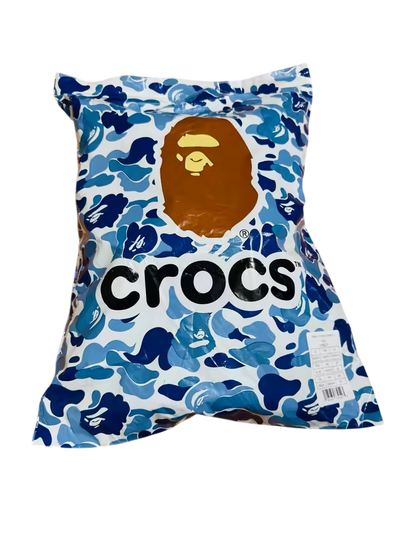 Crocs x Bape Classic Clog Camo Blue