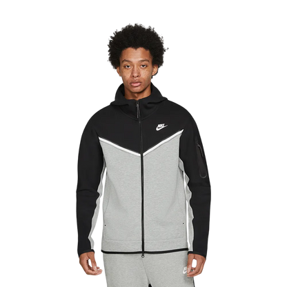 Conjunto Nike Tech Fleece Cinza/Preto