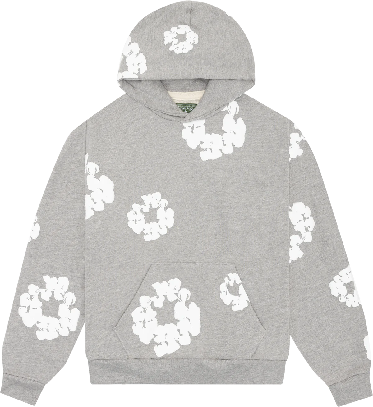 Moletom The Cotton Wreath Denim Tears Cinza