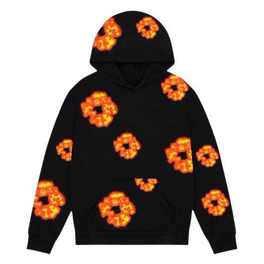 Moletom The Cotton Wreath Denim Tears x Offset Preto