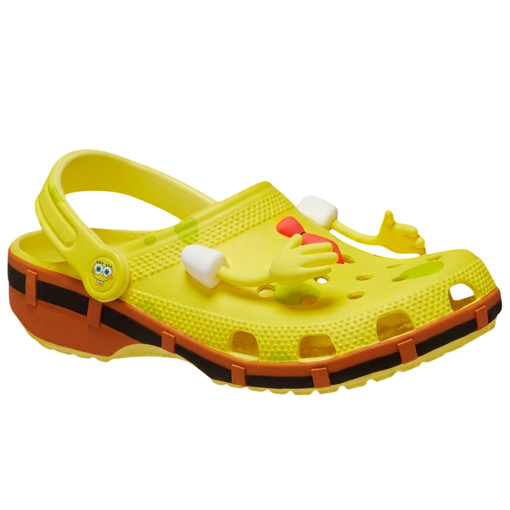 Sandália Crocs x Bob Esponja Classic Clog