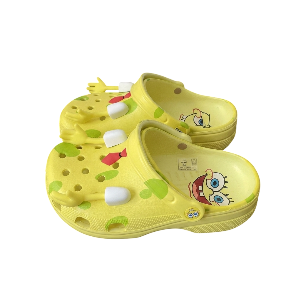 Sandália Crocs x Bob Esponja Classic Clog