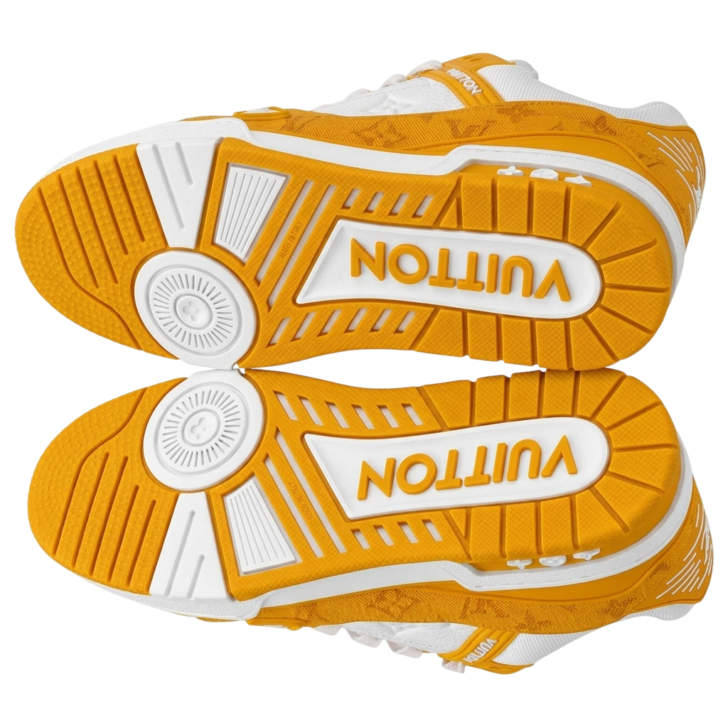 Tênis Louis Vuitton Trainer Amarelo