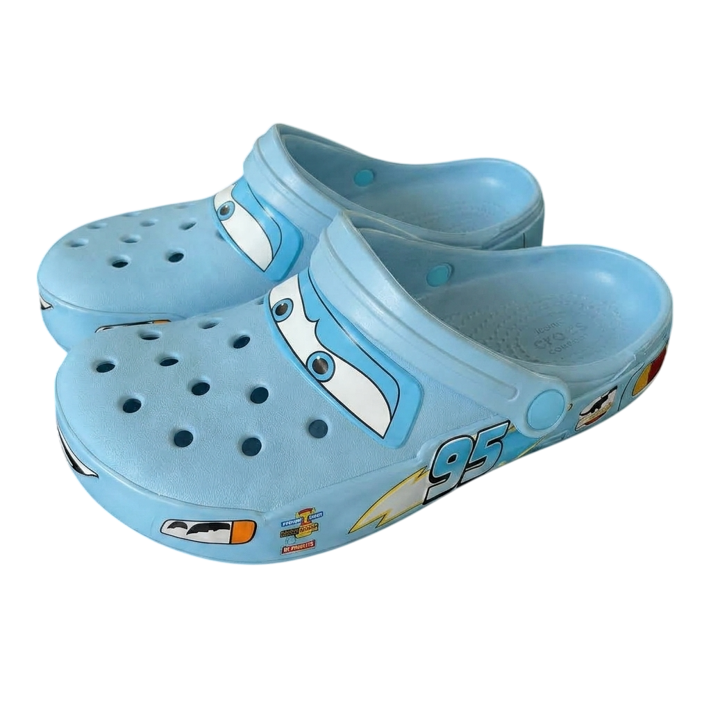 Sandália Crocs x Carros Dinoco Classic